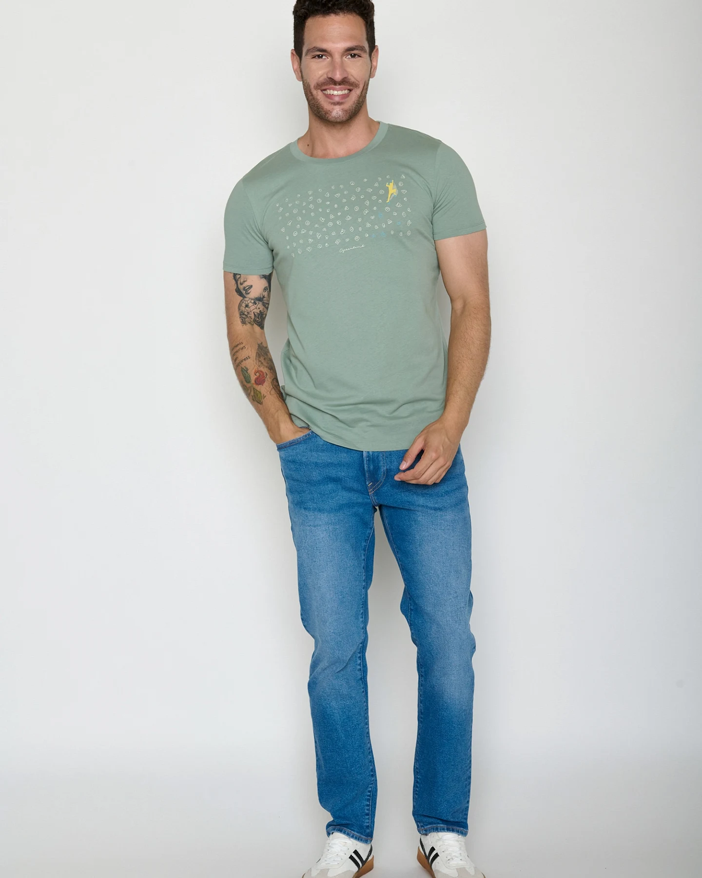 GREENBOMB T-Shirt Guide Lifestyle Boulderer – Ansicht 4