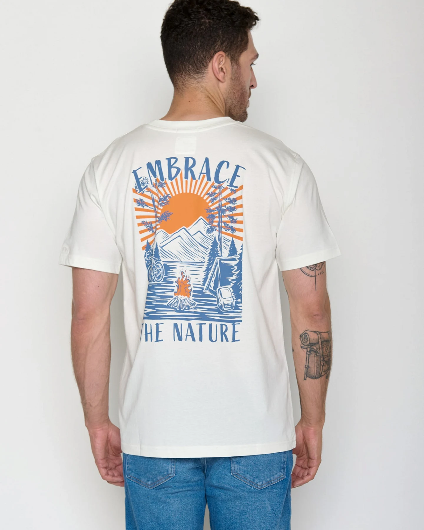 GREENBOMB T-Shirt Fusion Embrace Nature – Ansicht 2