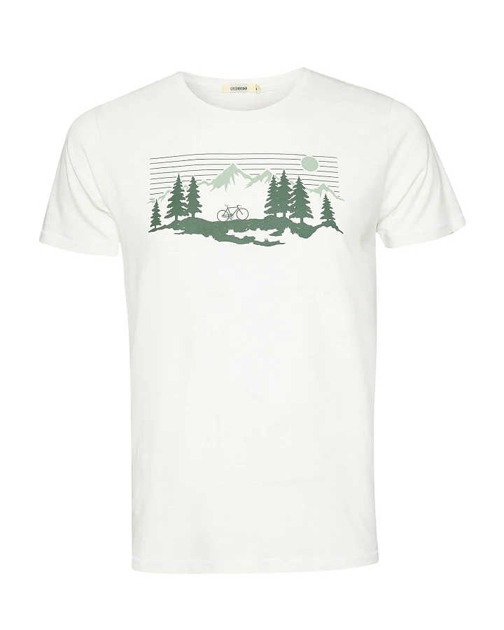 Produktseite: GREENBOMB T-Shirt Spice Bike Mountain Pines