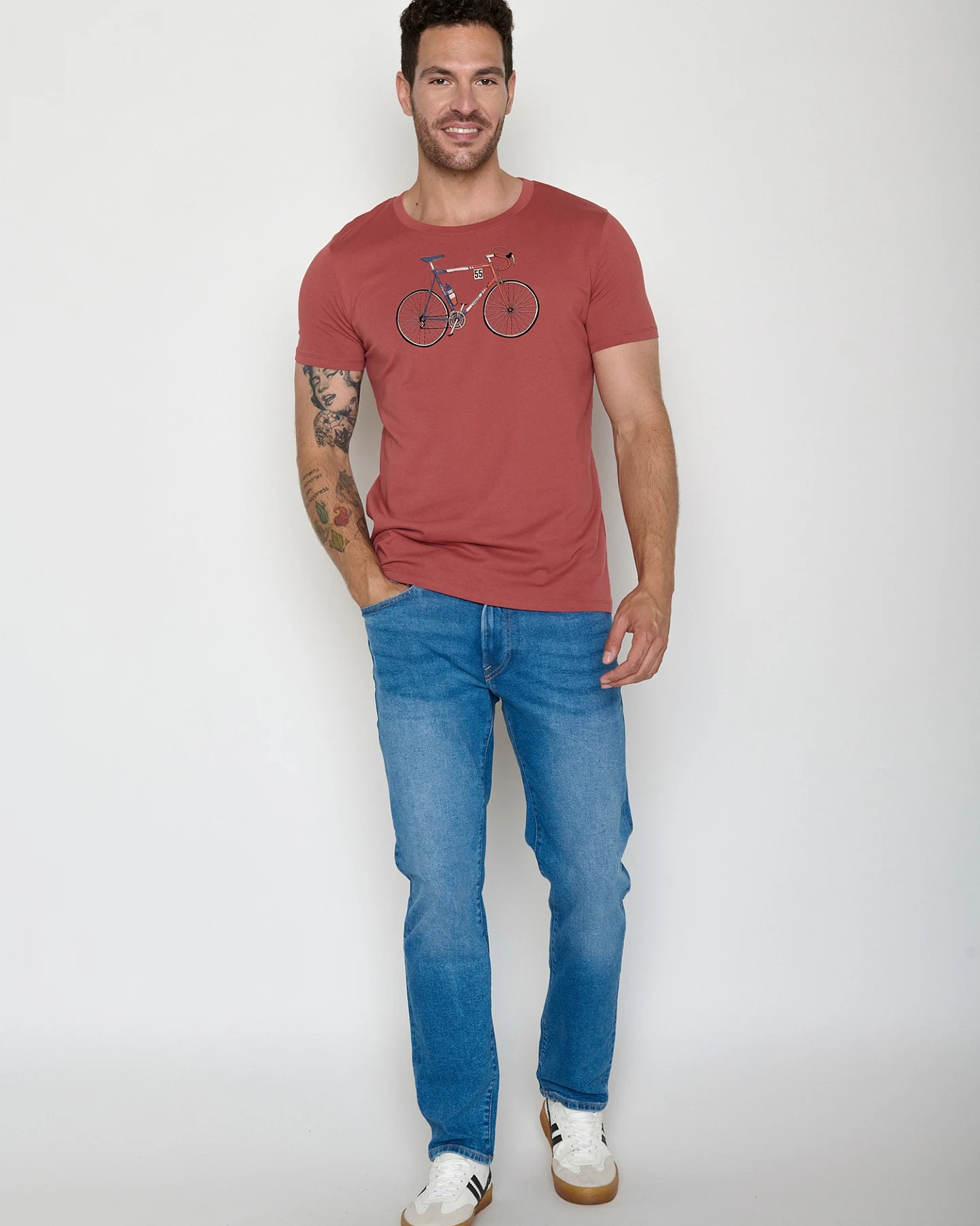 GREENBOMB T-Shirt Guide Bike Jacques – Ansicht 4
