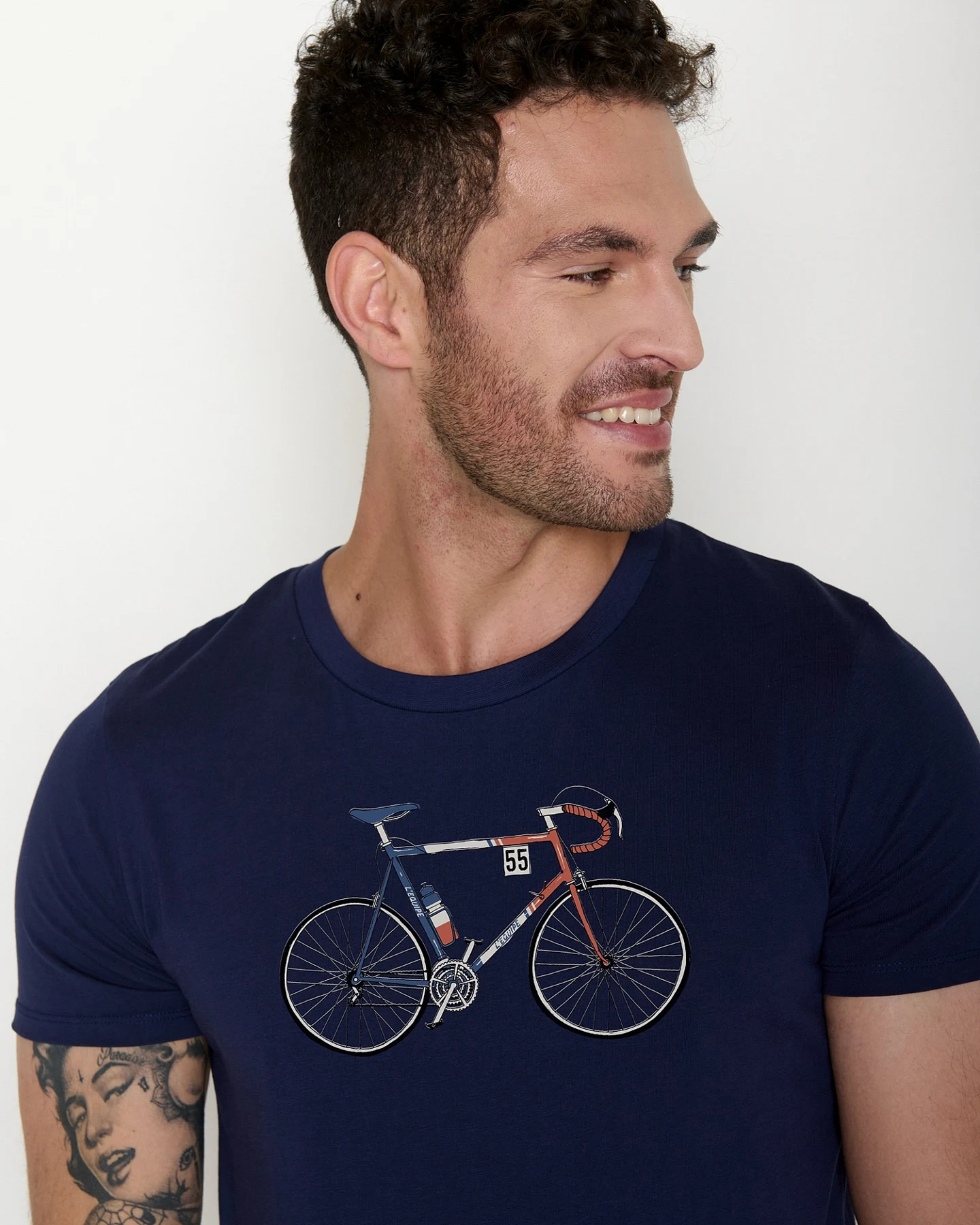 GREENBOMB T-Shirt Guide Bike Jacques – Ansicht 3