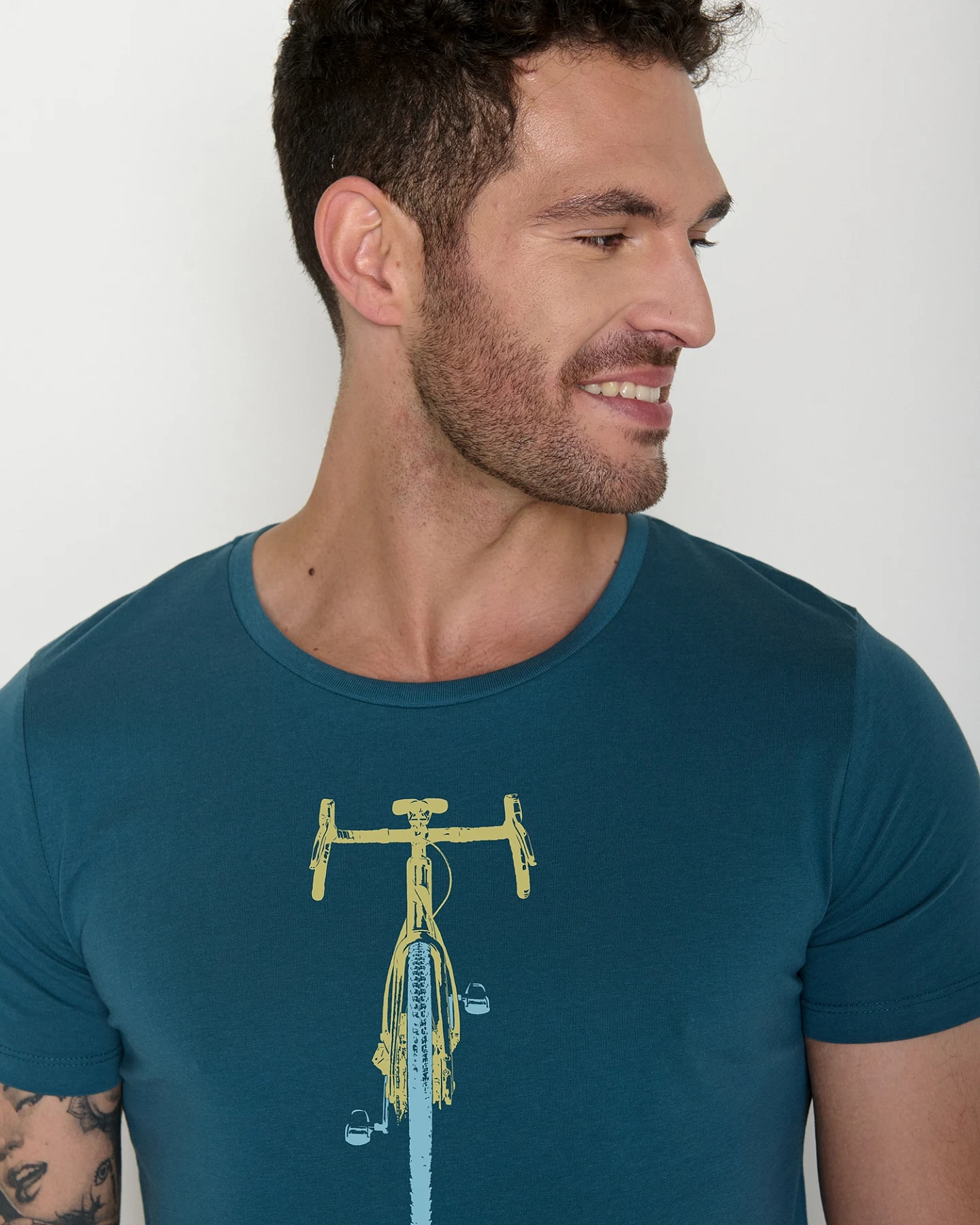 GREENBOMB T-Shirt Guide Bike Front Stamp – Ansicht 3