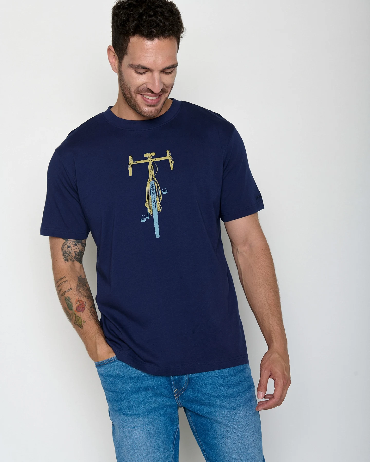 GREENBOMB T-Shirt Fusion Bike Front Stamp – Ansicht 2