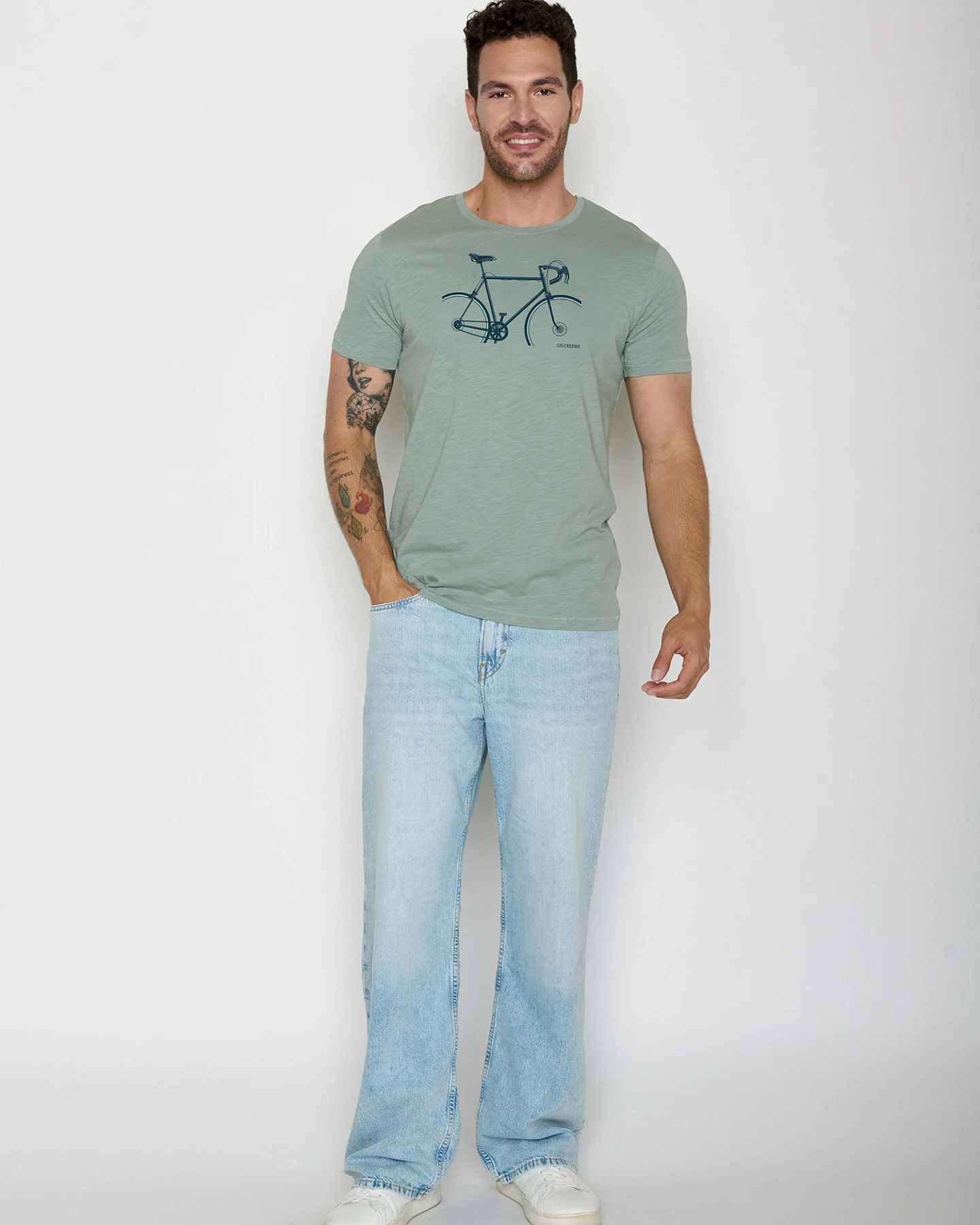 GREENBOMB T-Shirt Spice Bike Crop – Ansicht 4