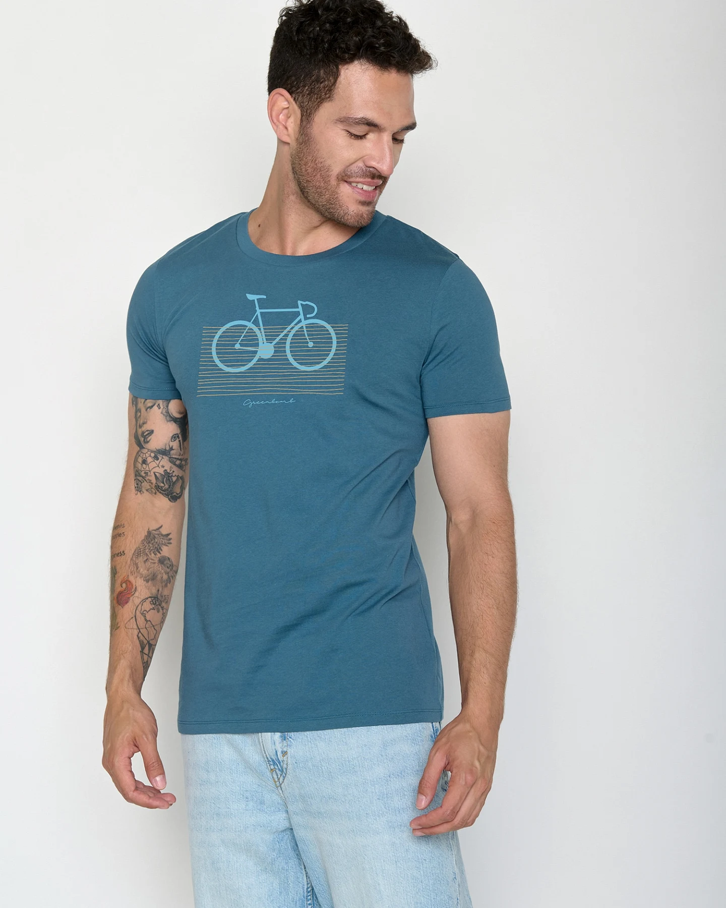 GREENBOMB T-Shirt Guide Bike Bars – Ansicht 2