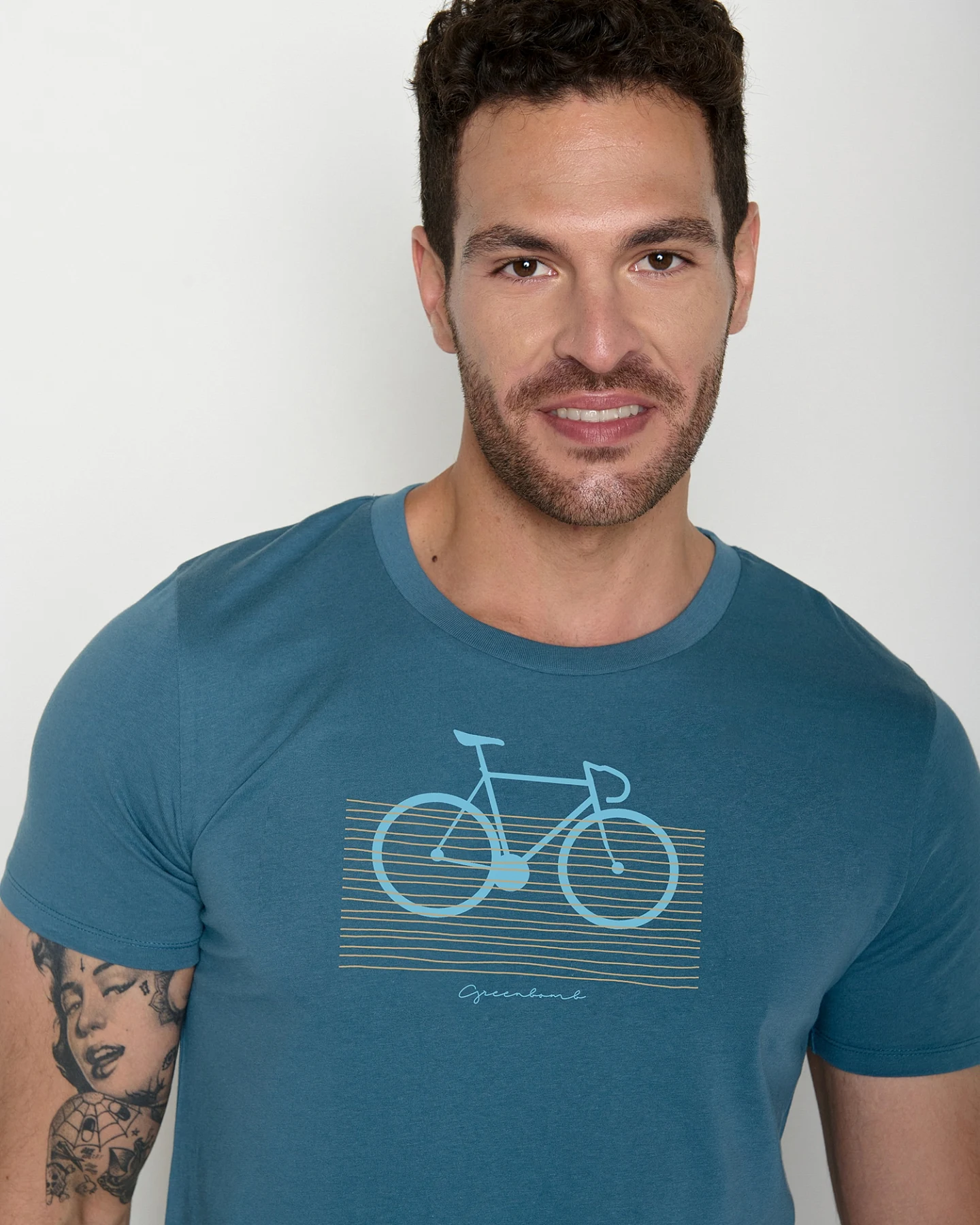 GREENBOMB T-Shirt Guide Bike Bars – Ansicht 3