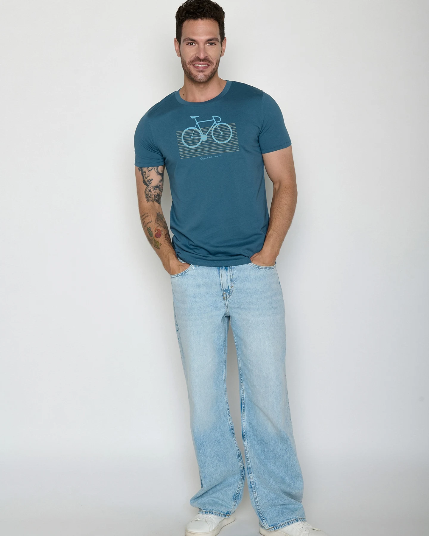 GREENBOMB T-Shirt Guide Bike Bars – Ansicht 4