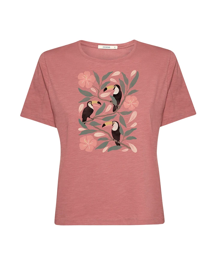 GREENBOMB T-Shirt Nova Tucan Flower