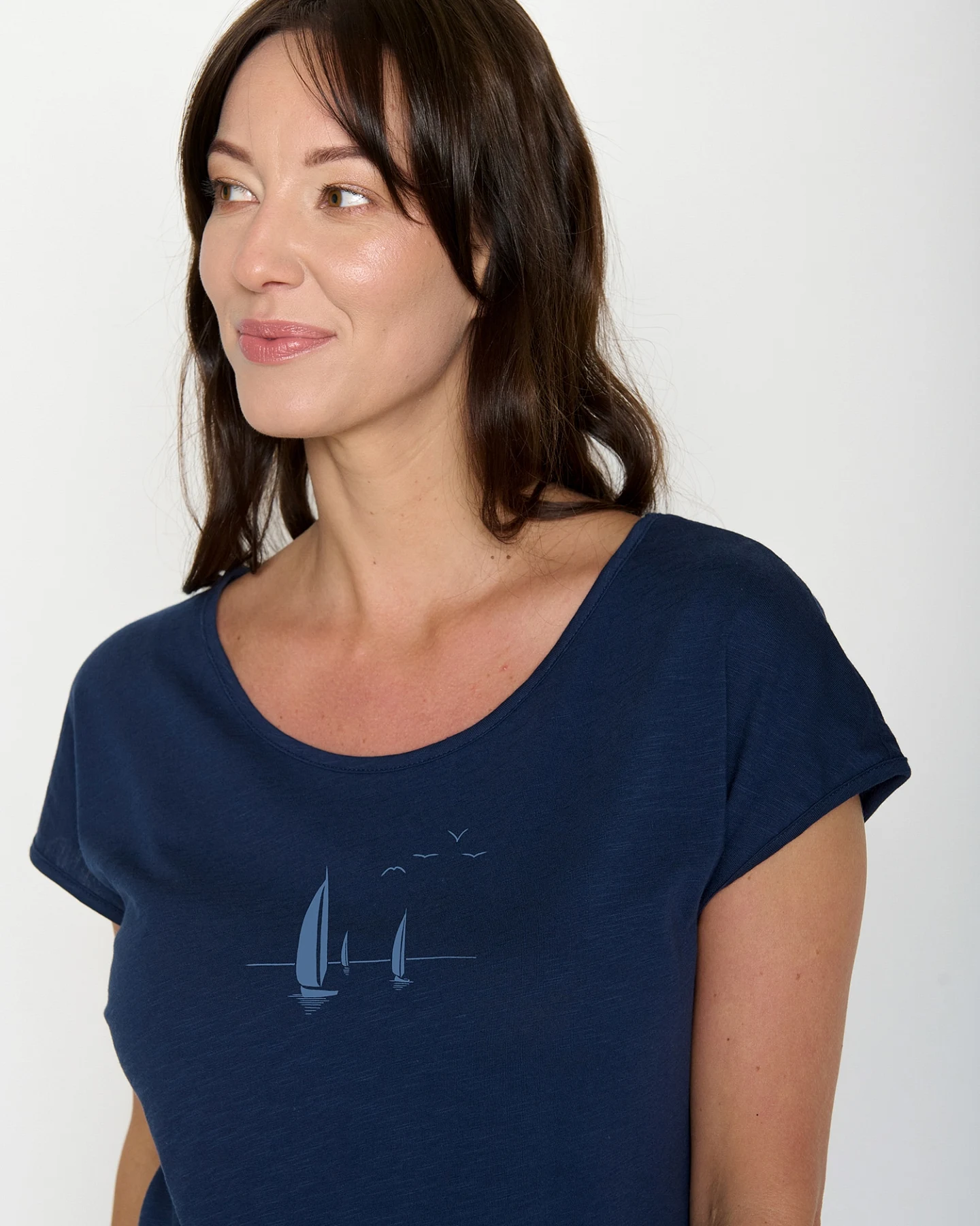 GREENBOMB T-Shirt Cool Sailling Vessel – Ansicht 3