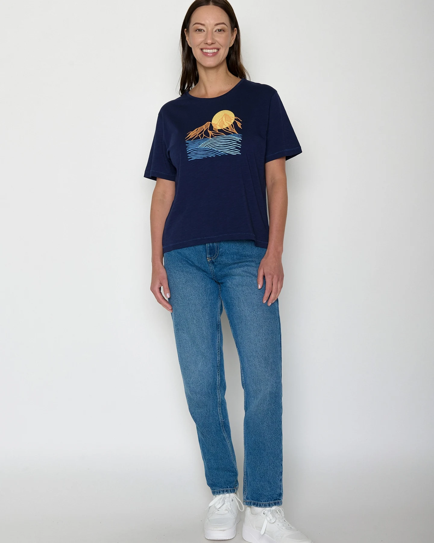 GREENBOMB T-Shirt Nova Mountain Scenery – Ansicht 4