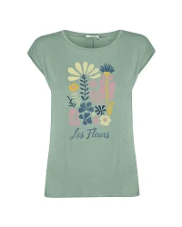 Produktseite: GREENBOMB T-Shirt Timid Les Fleurs