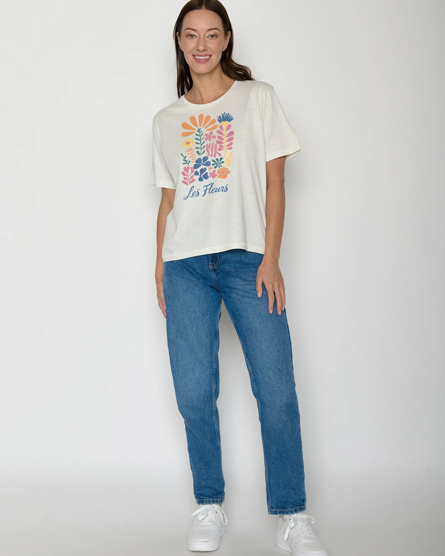 GREENBOMB T-Shirt Nova Les Fleurs – Ansicht 4