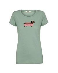 Produktseite: GREENBOMB T-Shirt Loves Hot Dog