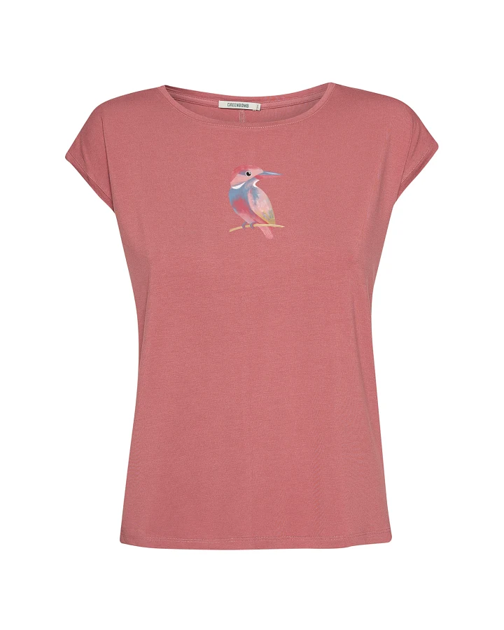 GREENBOMB T-Shirt Timid Bird Look