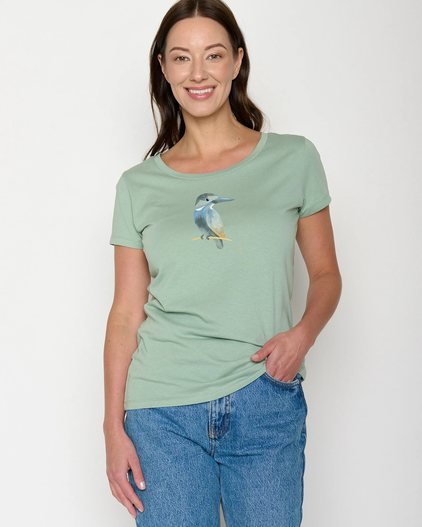 GREENBOMB T-Shirt Loves Bird Look – Ansicht 2