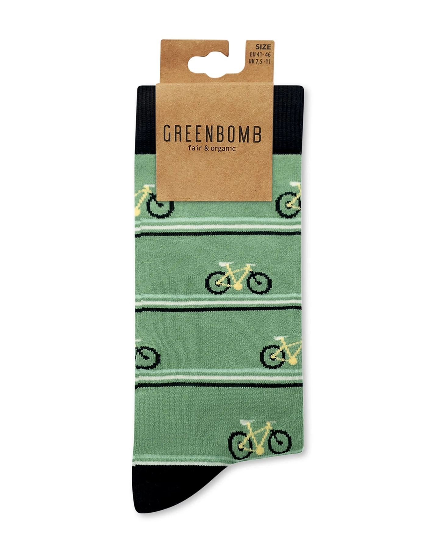 GREENBOMB Socken Bike Triple Stripes – Ansicht 2