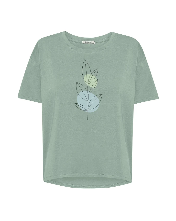 GREENBOMB T-Shirt Bloom Classic Feel (GOTS)