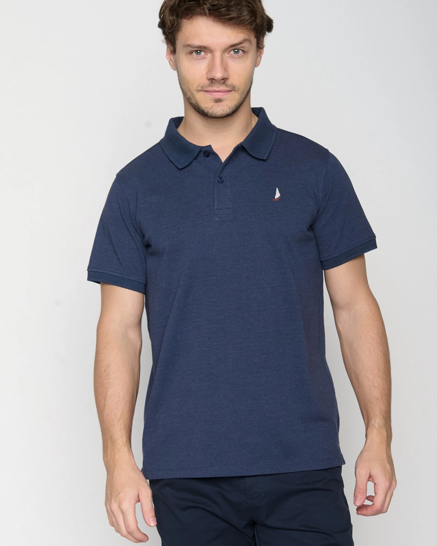GREENBOMB Poloshirt Nature Sailship – Ansicht 2