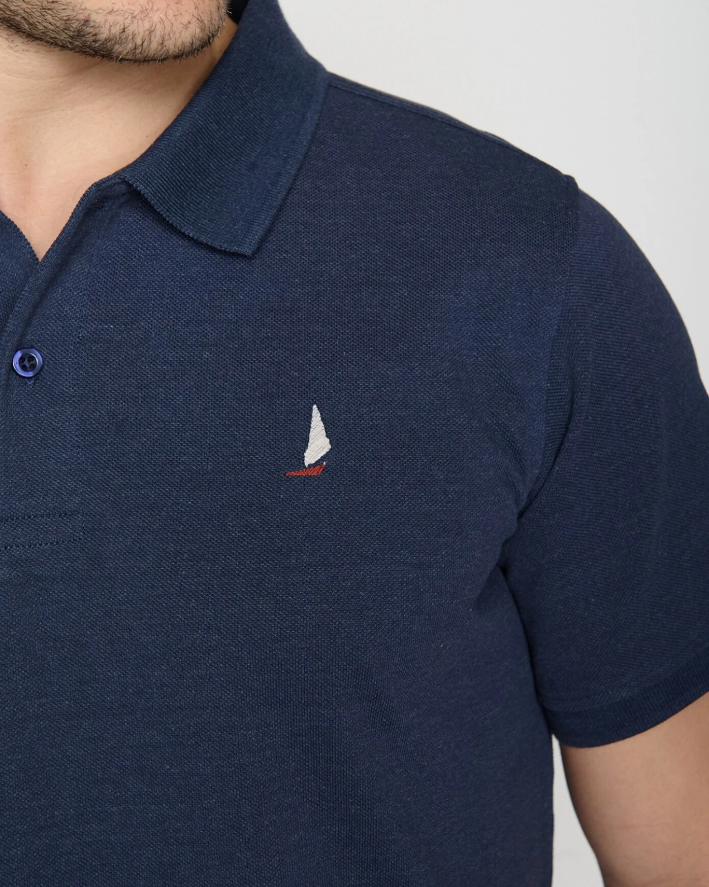 GREENBOMB Poloshirt Nature Sailship – Ansicht 6