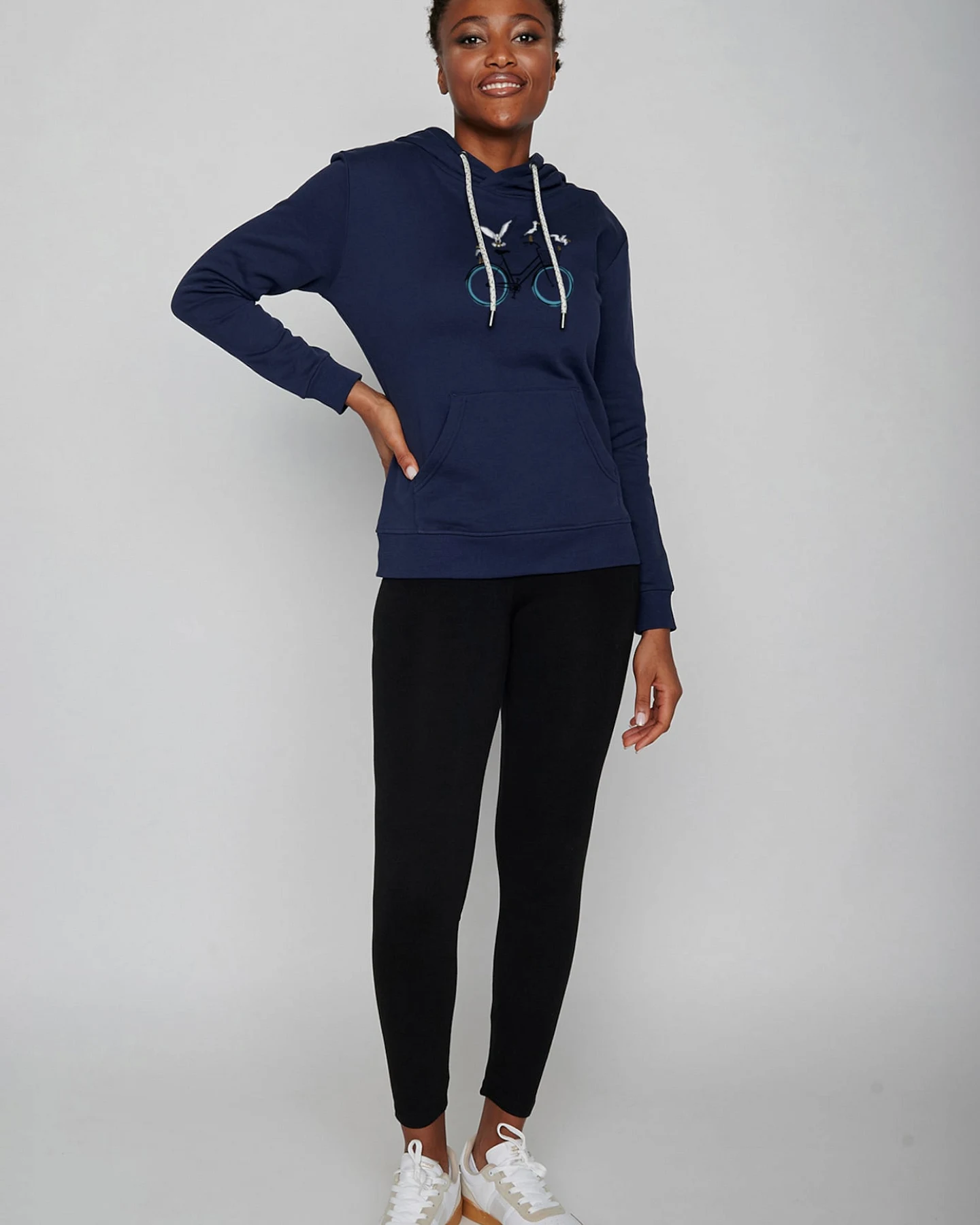 GREENBOMB Sweatshirt Bike Seagulls – Ansicht 5