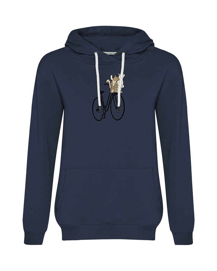 GREENBOMB Sweatshirt Bike Cats Basket