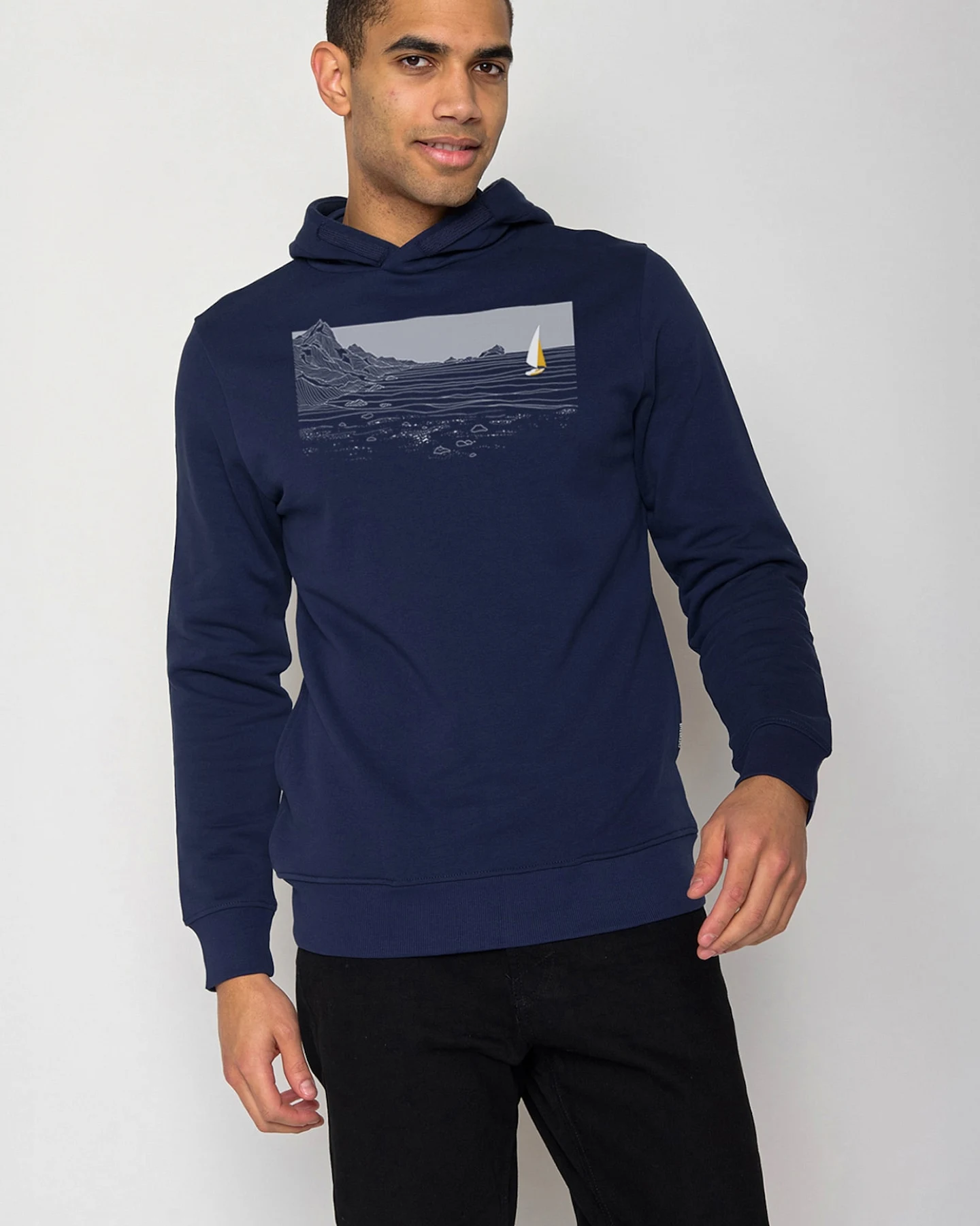 GREENBOMB Sweatshirt Nature Cliffsail – Ansicht 2