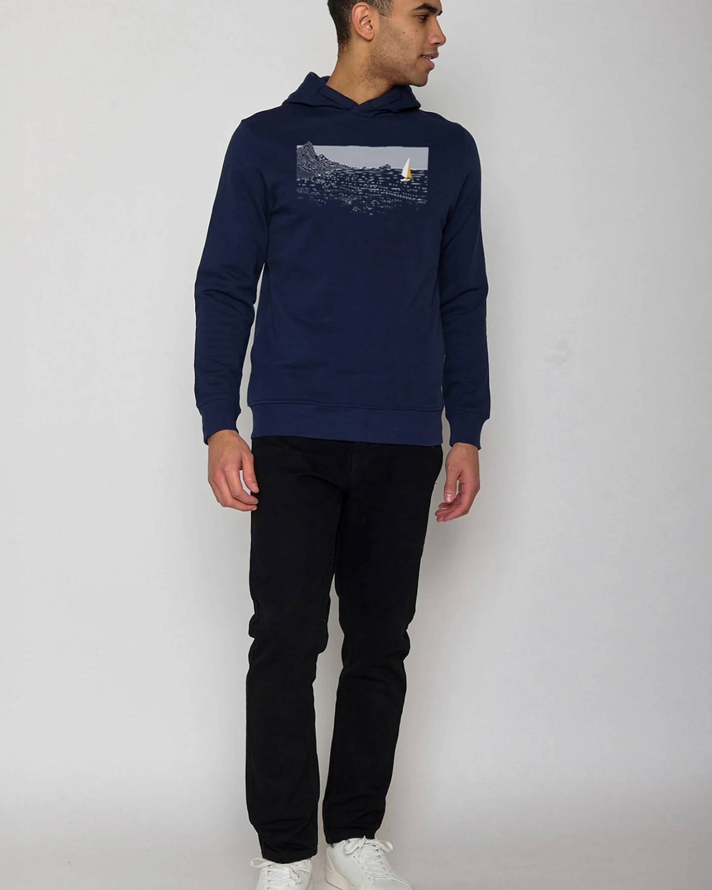 GREENBOMB Sweatshirt Nature Cliffsail – Ansicht 6