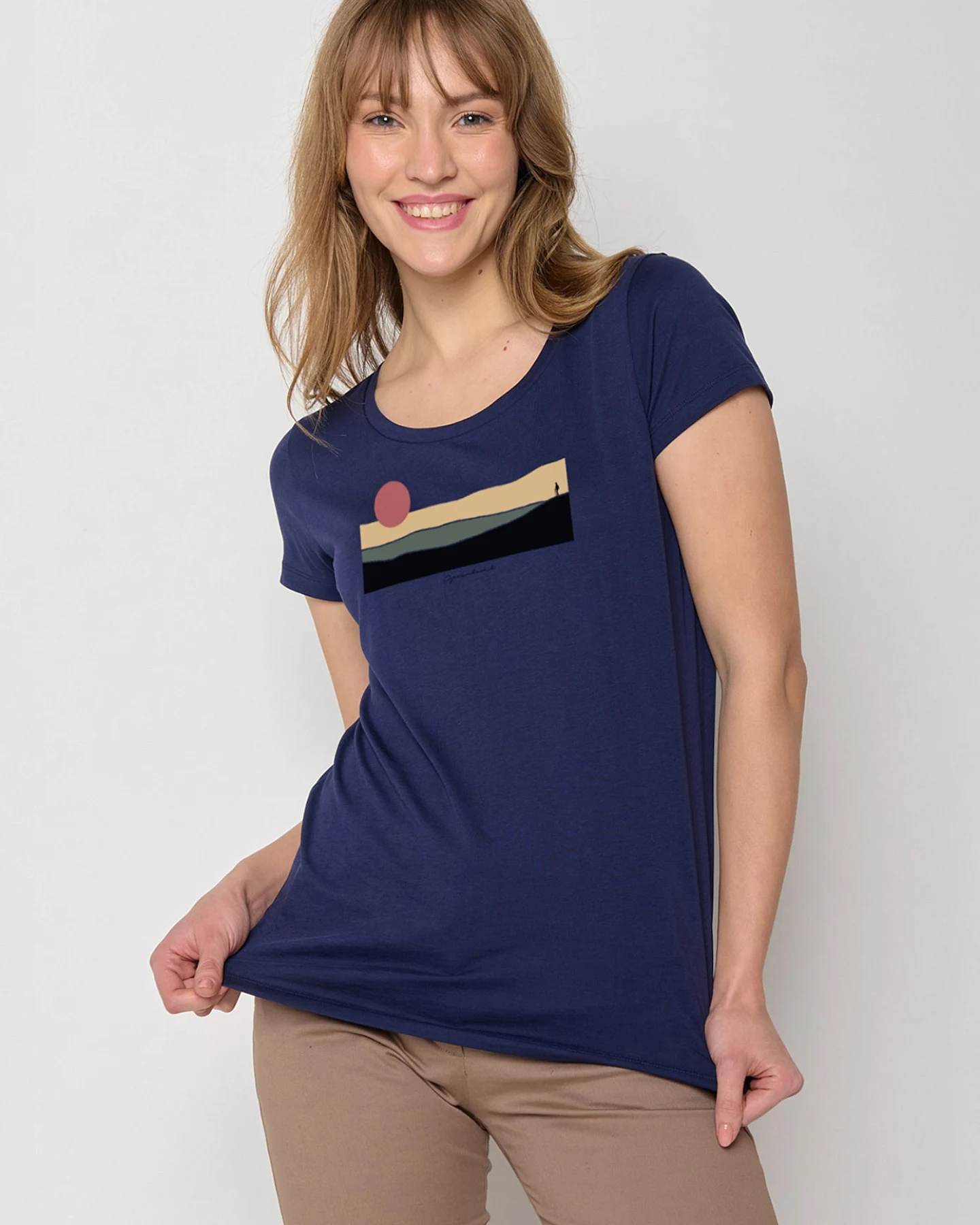 GREENBOMB T-Shirt Nature Pathway – Ansicht 2