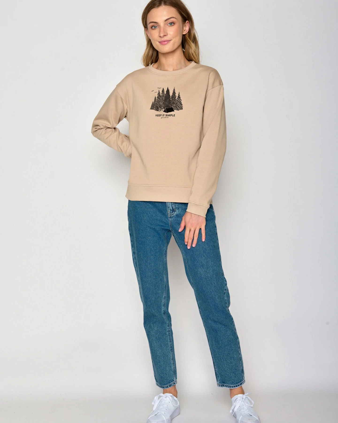 GREENBOMB Sweatshirt Nature Camping – Ansicht 3