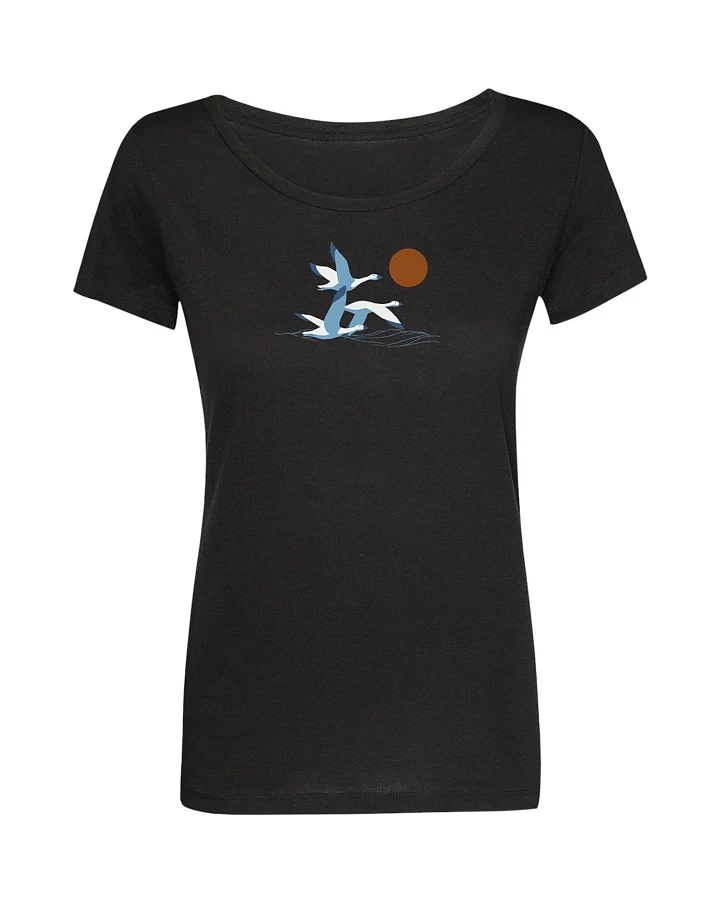 GREENBOMB T-Shirt Animal Goose Family