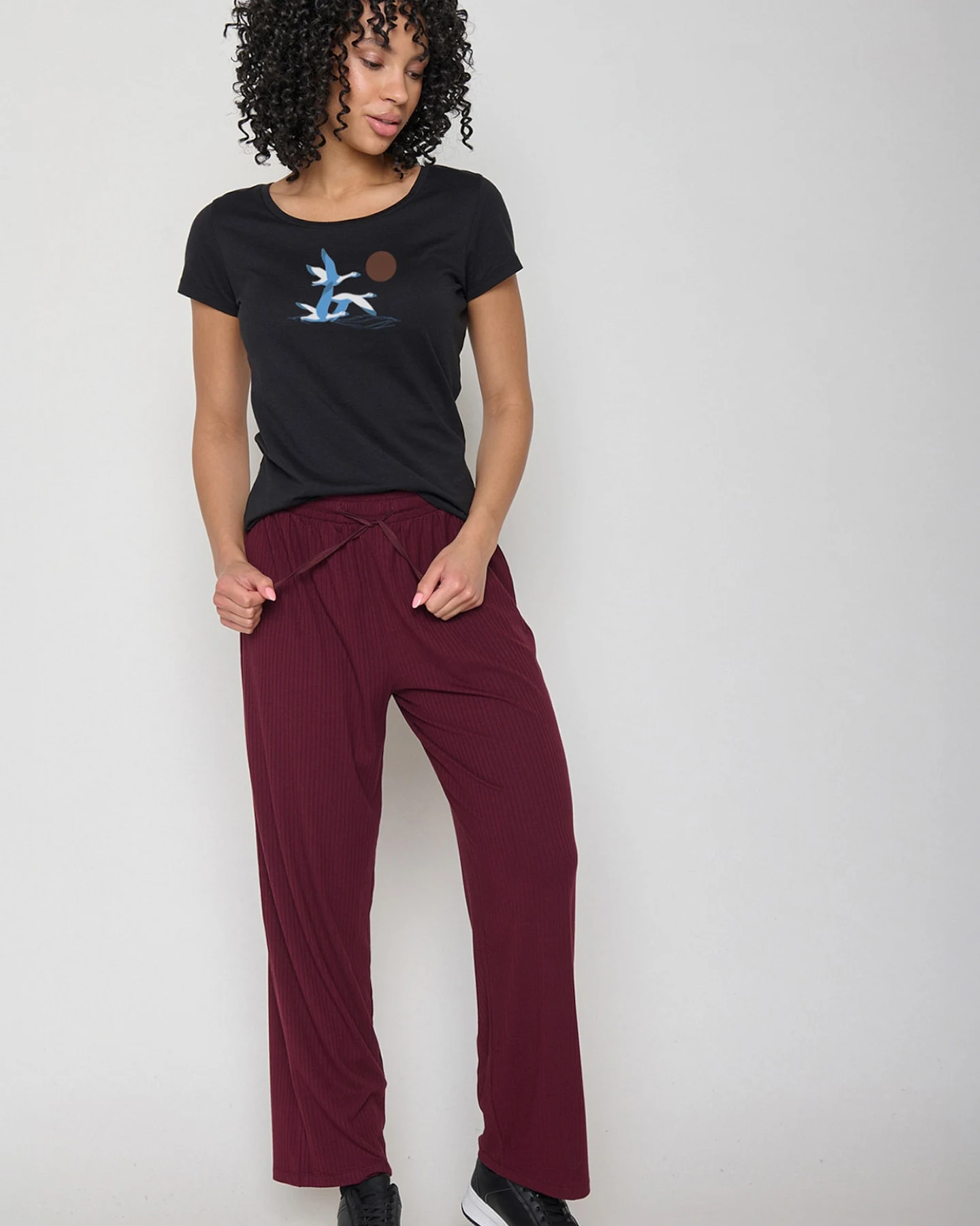 GREENBOMB T-Shirt Animal Goose Family – Ansicht 6