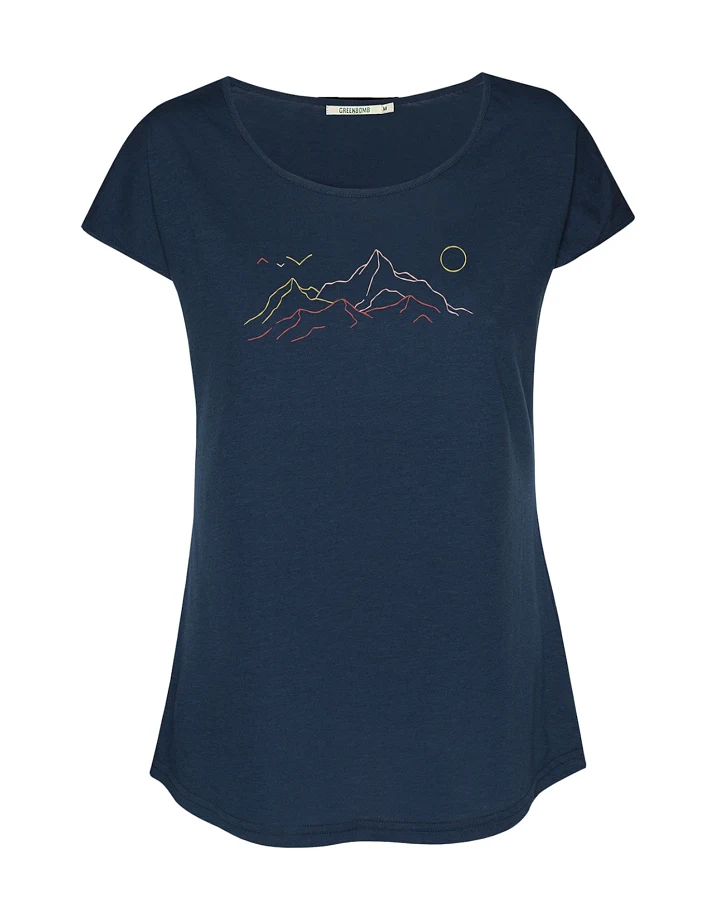 GREENBOMB T-Shirt Nature Contours