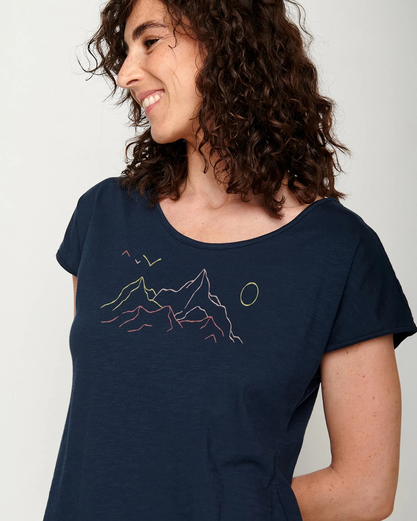 GREENBOMB T-Shirt Nature Contours – Ansicht 3