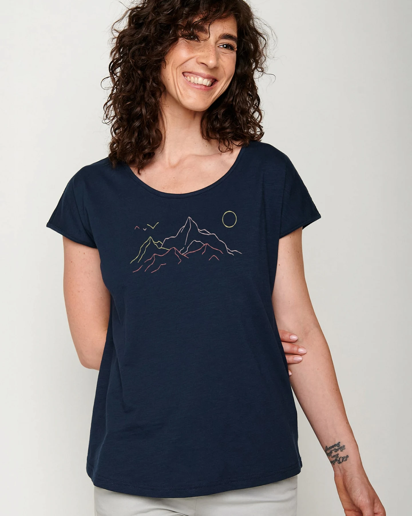 GREENBOMB T-Shirt Nature Contours – Ansicht 2