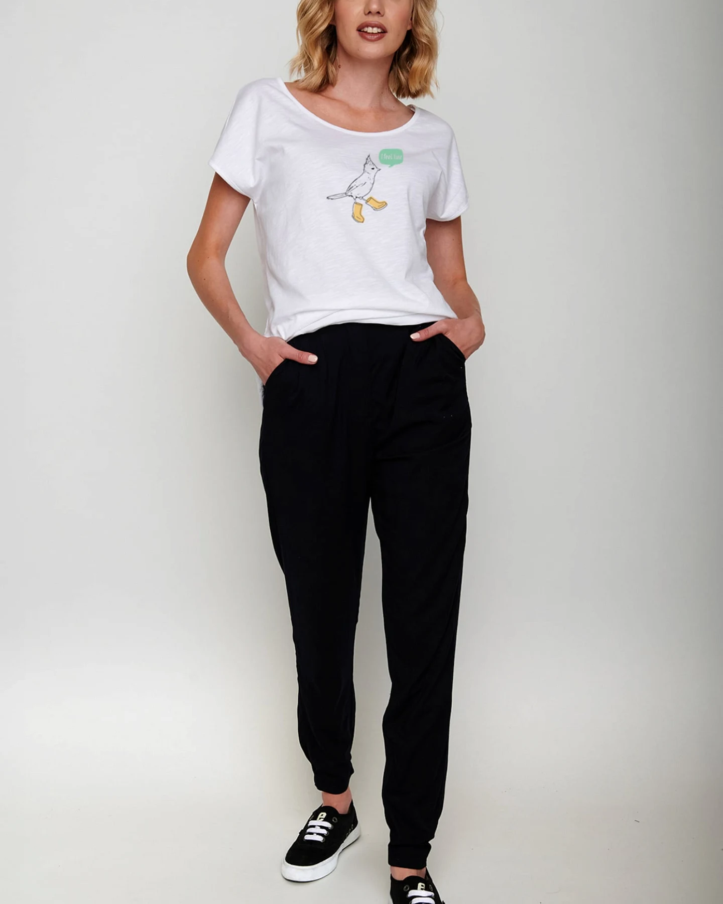 GREENBOMB T-Shirt Animal Bird Fine – Ansicht 4