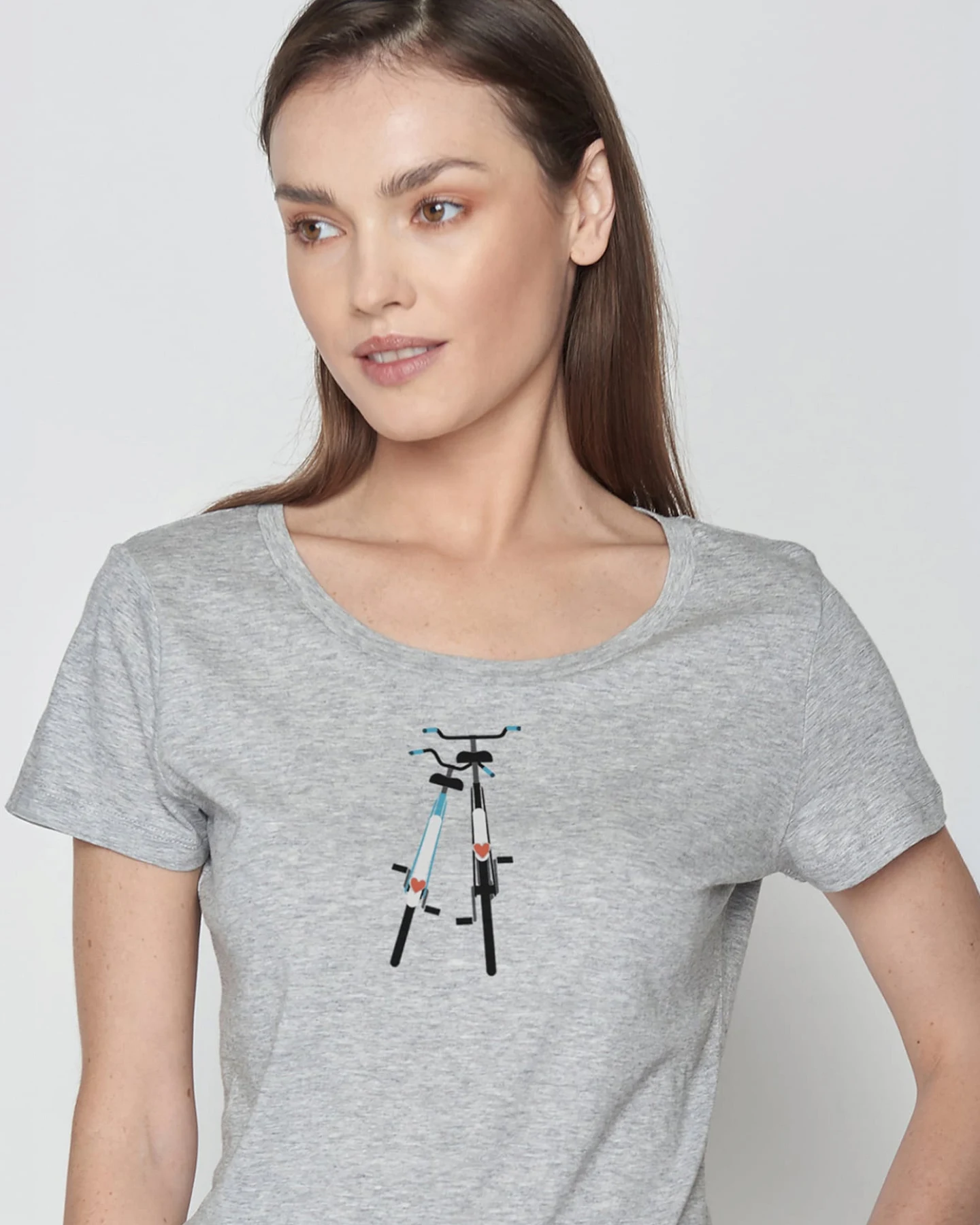 GREENBOMB T-Shirt Bike Romantic – Ansicht 5