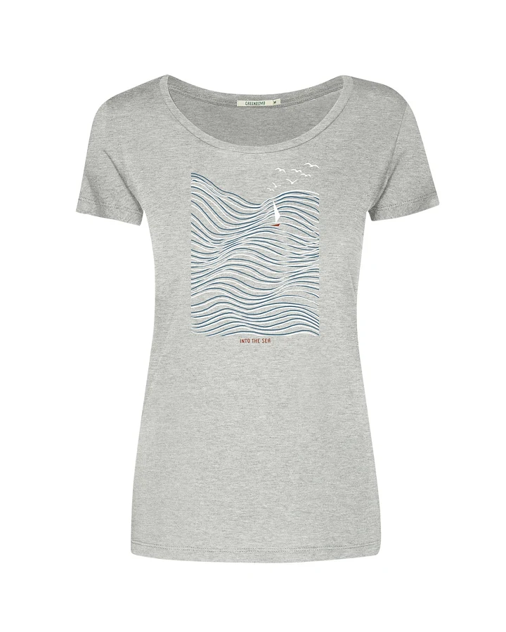 GREENBOMB T-Shirt Nature High Sea