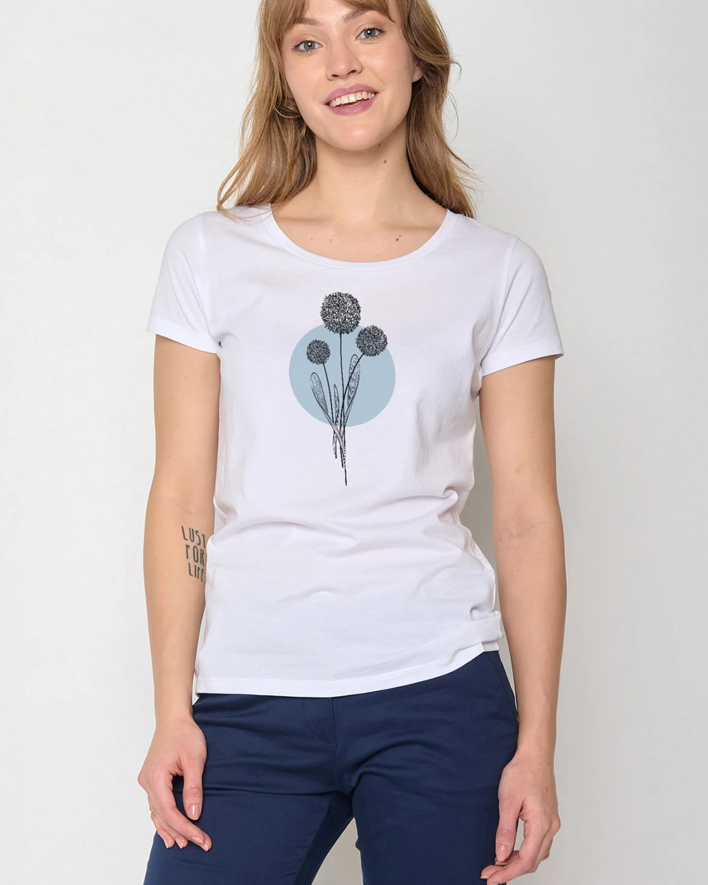 GREENBOMB T-Shirt Nature Allium – Ansicht 2