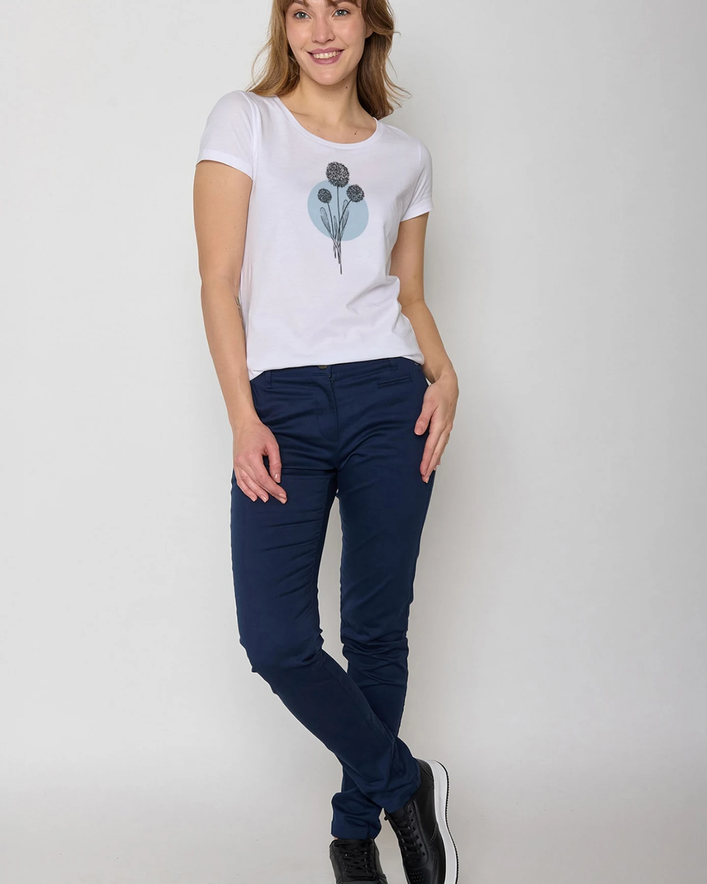 GREENBOMB T-Shirt Nature Allium – Ansicht 5