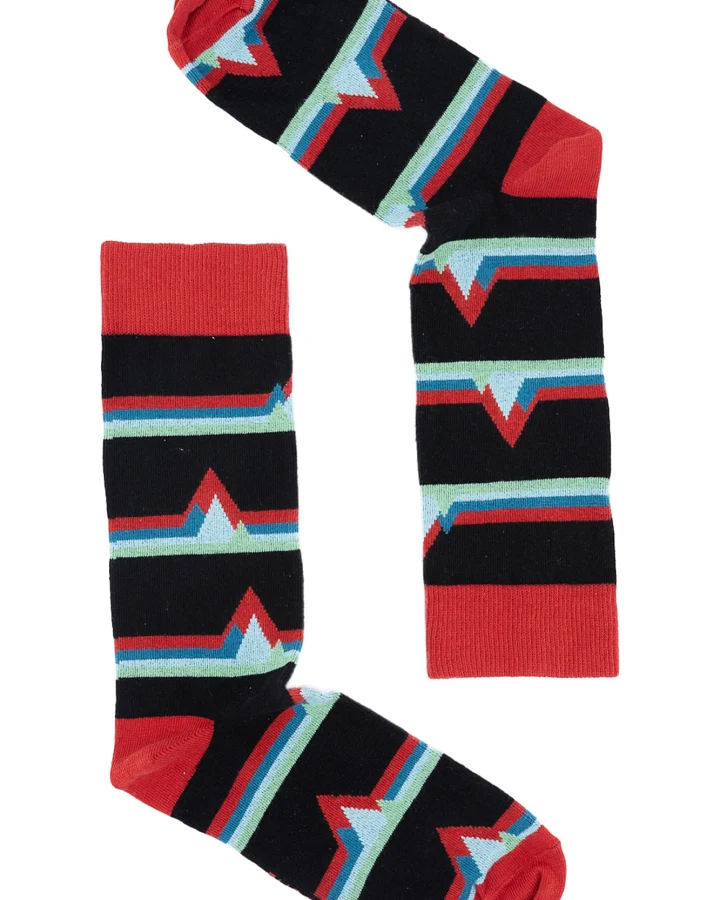 GREENBOMB Socken Abstract Mountain