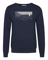 Produktseite: GREENBOMB Sweatshirt Nature Cliffsail