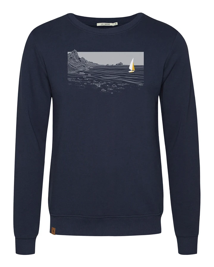 GREENBOMB Sweatshirt Nature Cliffsail