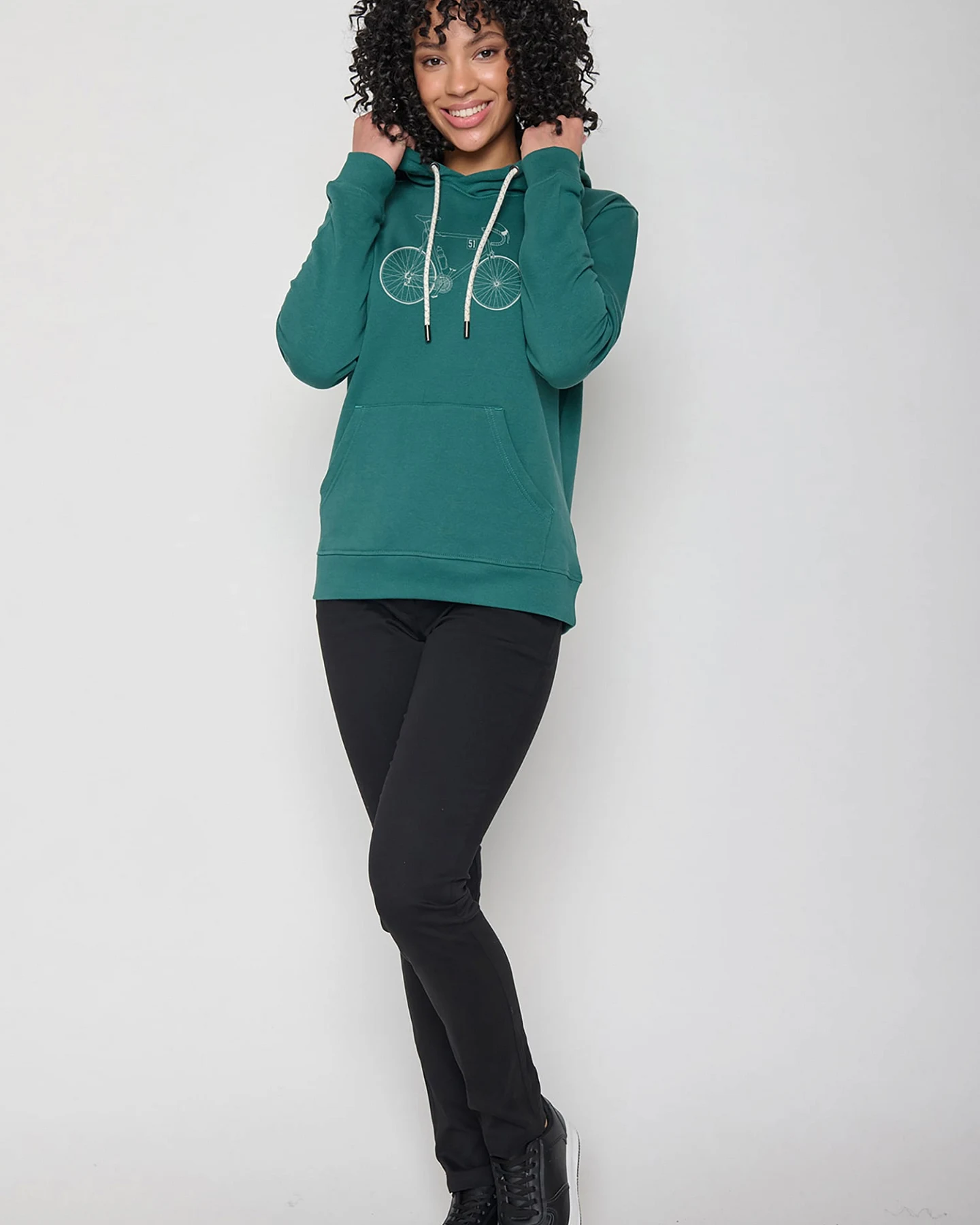 GREENBOMB Sweatshirt Bike Classic – Ansicht 2