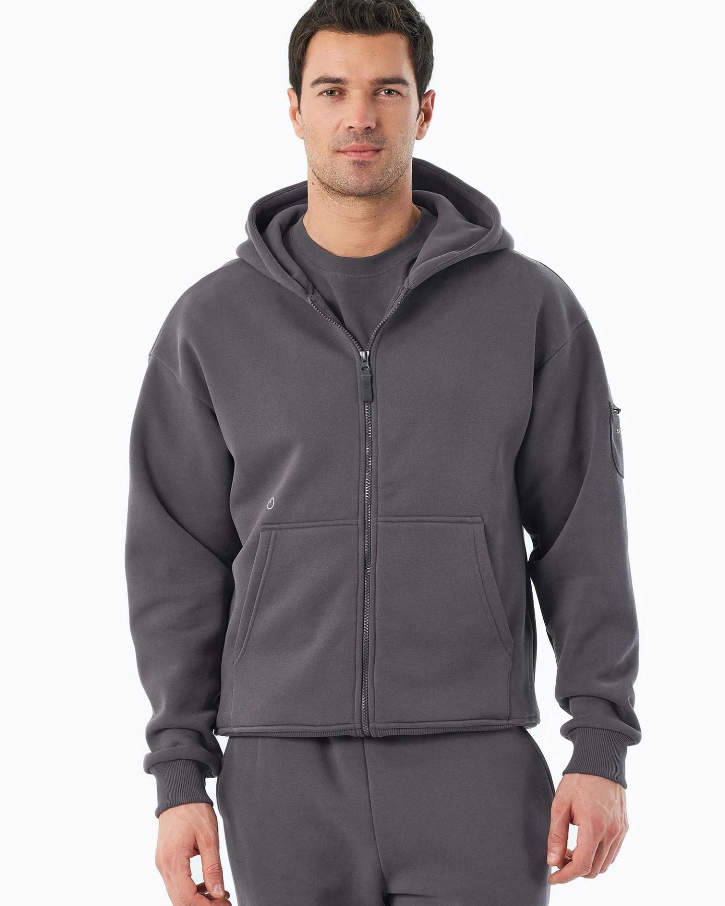 Organication Sweatjacke – Ansicht 3