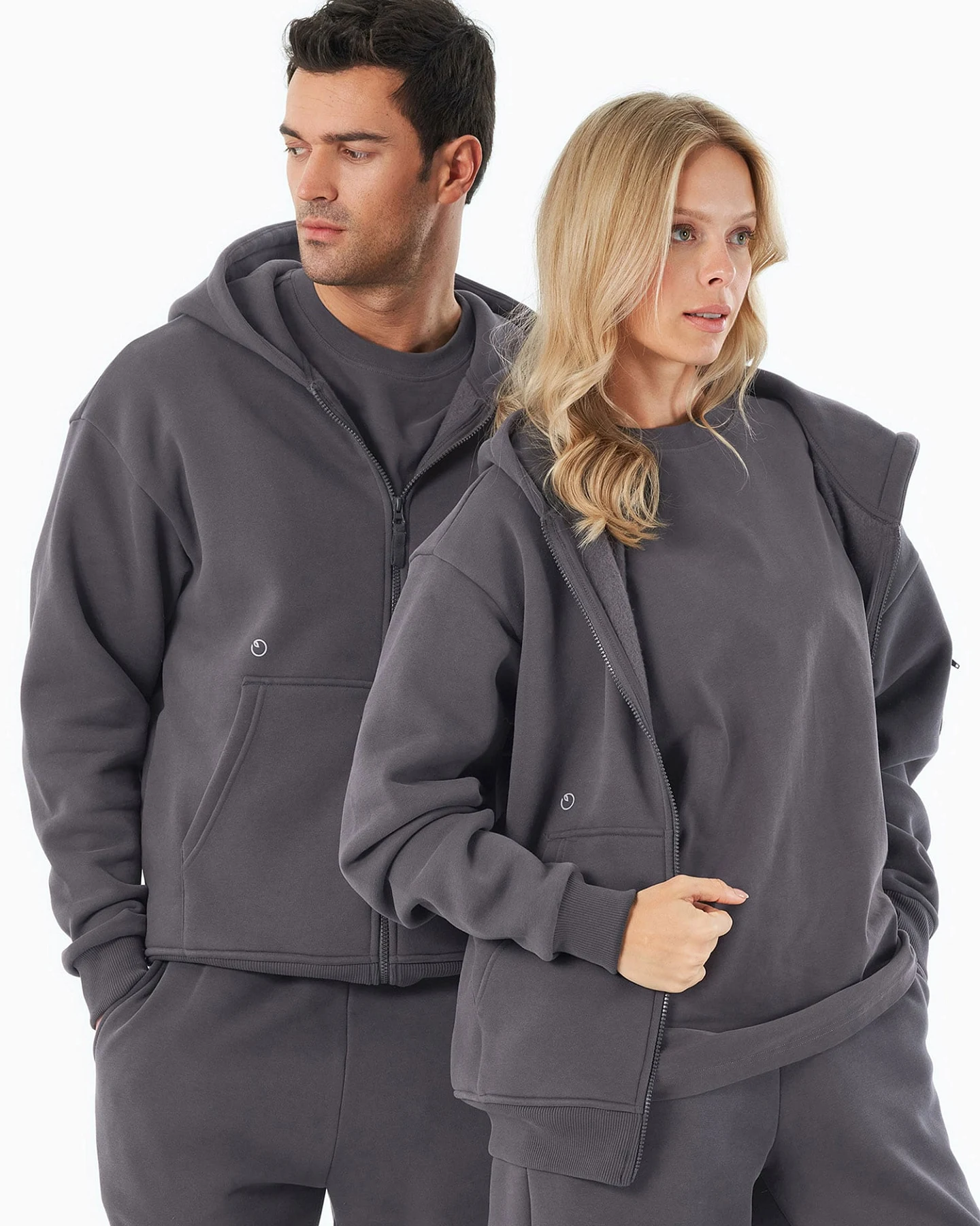 Organication Sweatjacke – Ansicht 4