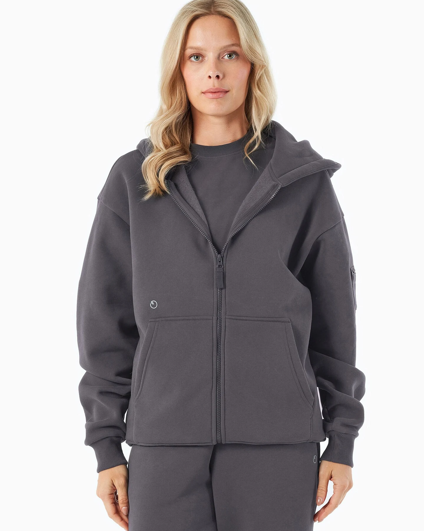 Organication Sweatjacke – Ansicht 2