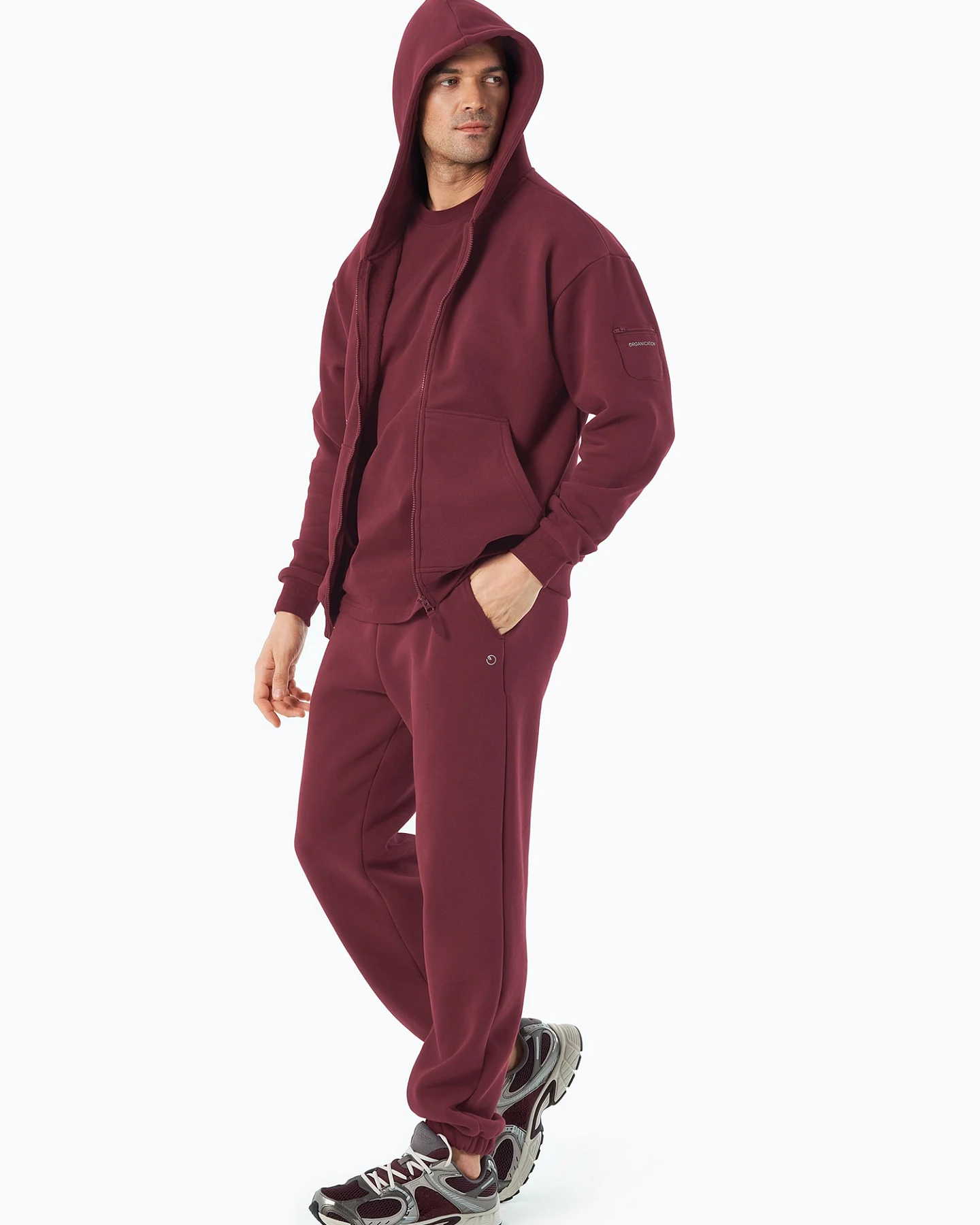 Organication Sweatjacke – Ansicht 5