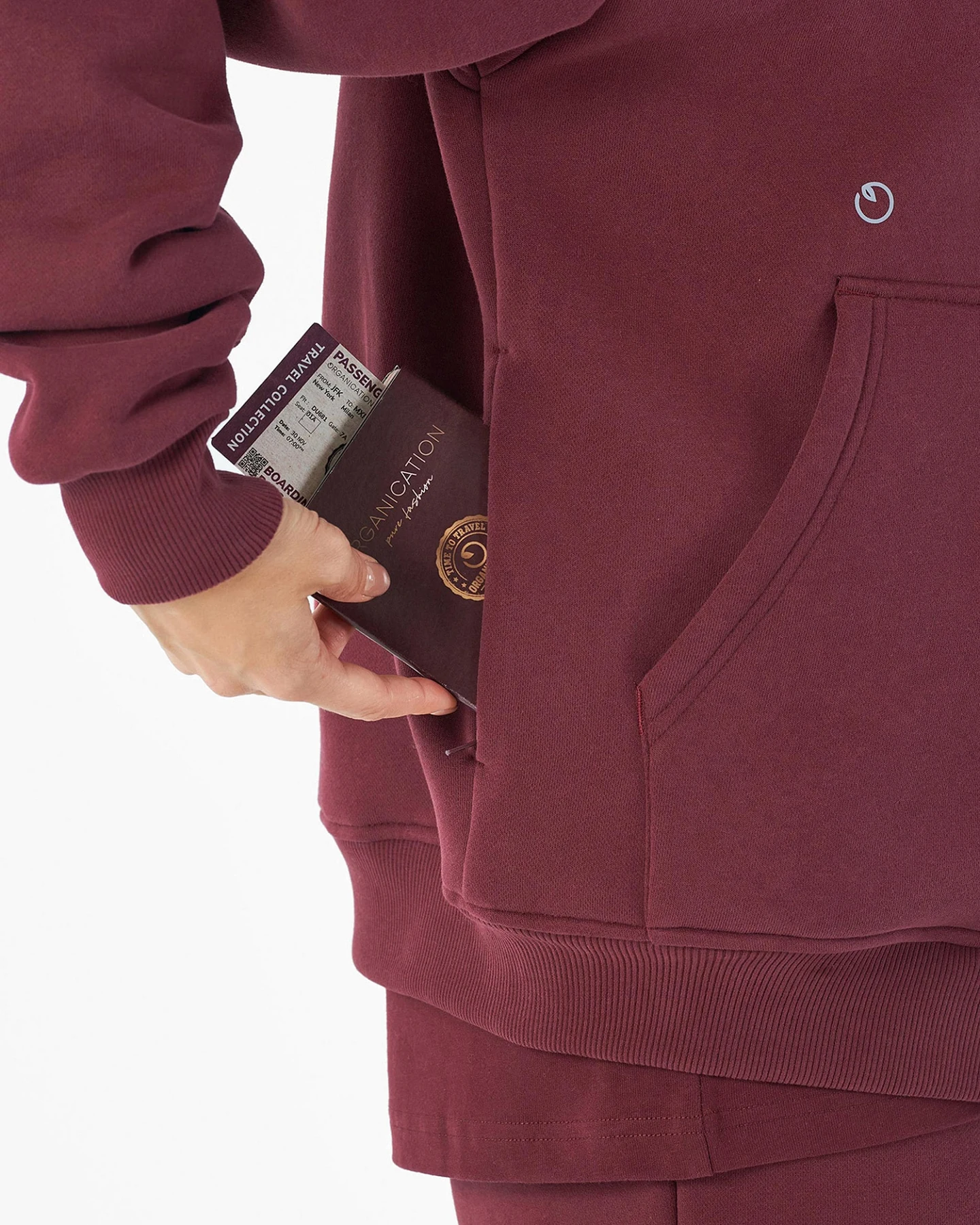 Organication Sweatjacke – Ansicht 6