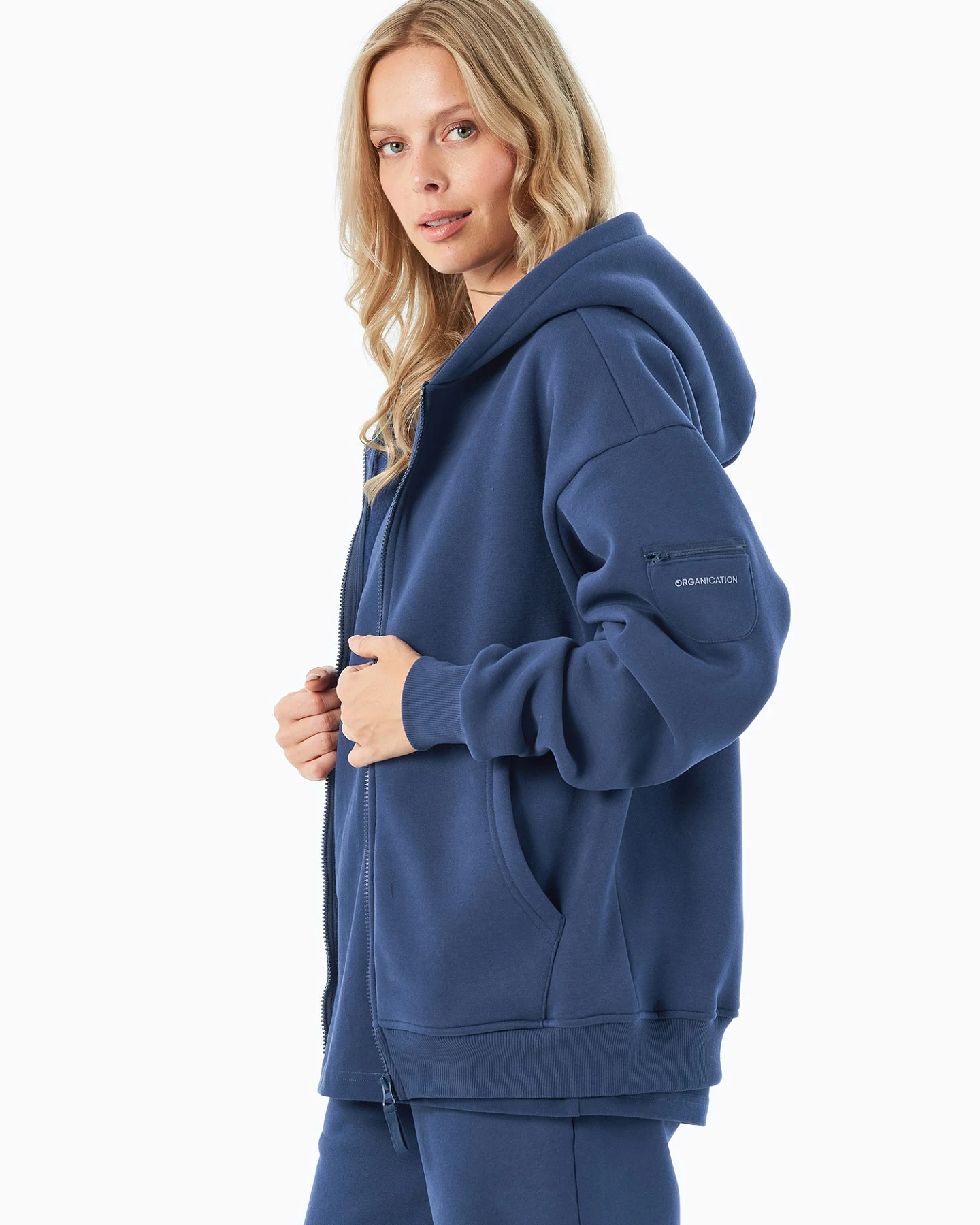 Organication Sweatjacke – Ansicht 6