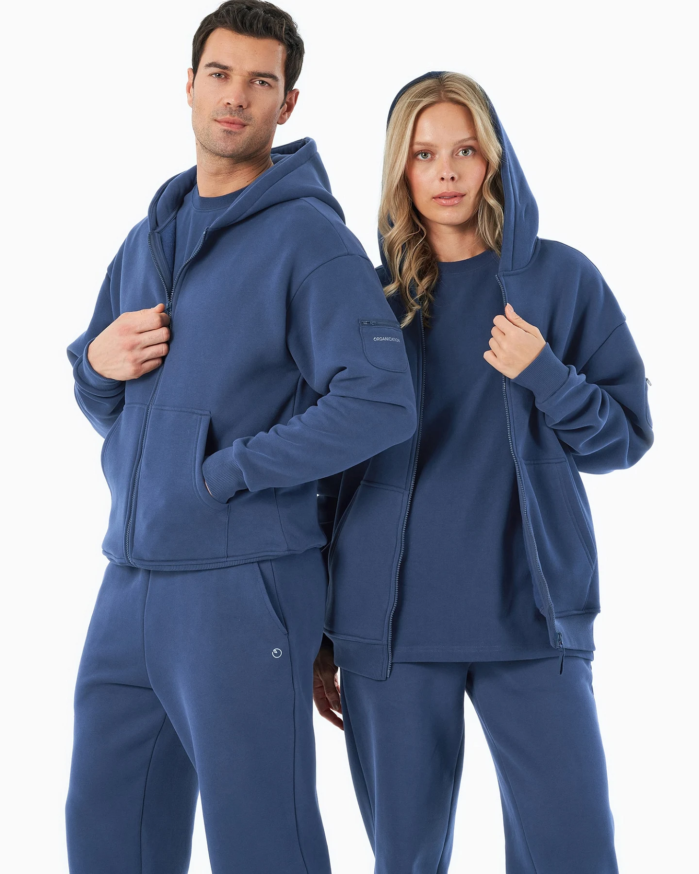 Organication Sweatjacke – Ansicht 5